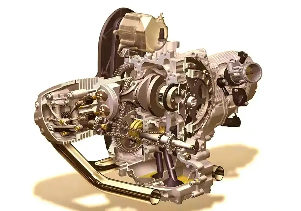 मोटरसाइकल पावर प्रसारण र गियर शिफ्टिंग प्रणाली