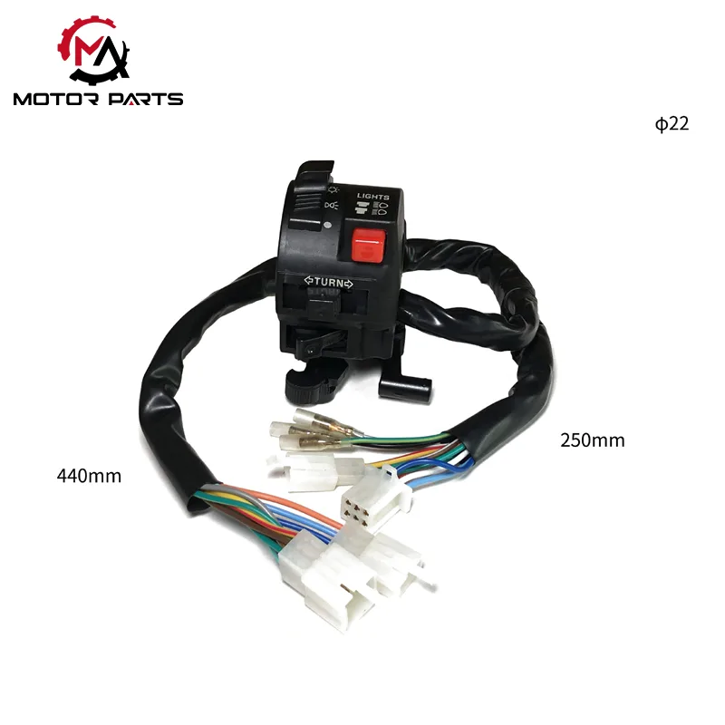 Honda Wave110 मोटरसाइकल सहायक उपकरण ह्यान्डल स्विचहरू