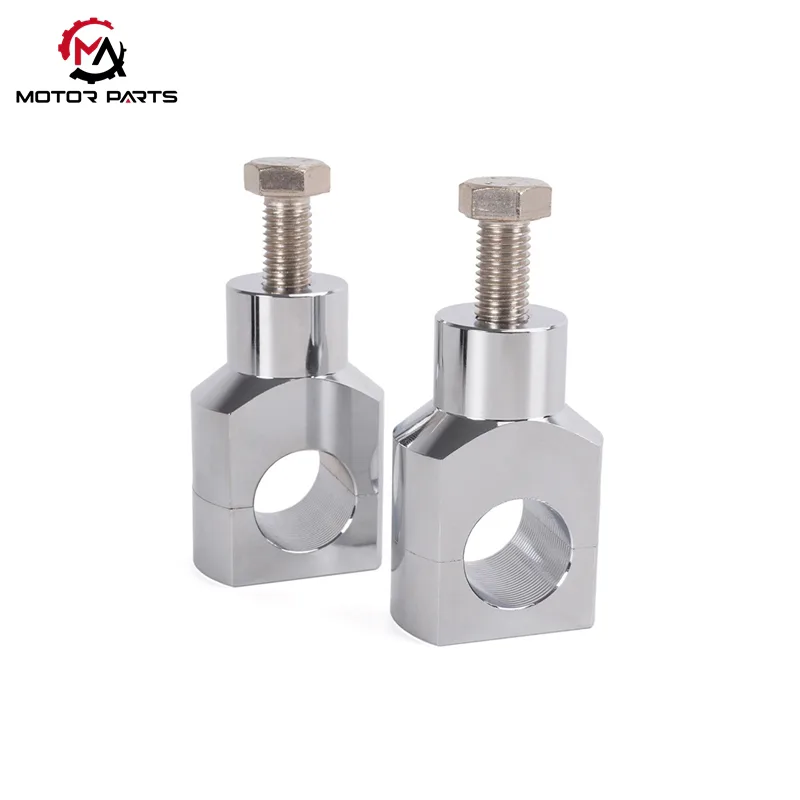 युनिभर्सल CNC एल्युमिनियम ह्यान्डल बार Risers 25mm